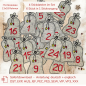 Preview: Stickdatei-Set 24 Anhänger für Adventskalender Geschenkesack 4x6 Dateien für 13x18cm Stickrahmen