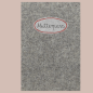 Preview: Stickdatei Doodle-Rahmen "Mutterpass" 10x10 cm | Applikation | schlicht