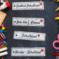 Preview: ITH Stickdateien Set - Schlüsselanhänger zur Einschulung | 4 Motive | 10x10 Rahmen