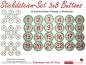 Preview: Stickdatei-Set 24 Adventskalender-Anhänger zur Weihnachtszeit 3x8 Buttons für 13x18cm Stickrahmen