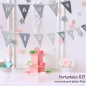 Preview: Stickdatei ITH Wimpelkette-Girlande HAPPY BIRTHDAY für 13x18 cm Stickrahmen