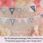 Preview: Stickdatei ITH Wimpelkette-Girlande HAPPY BIRTHDAY für 13x18 cm Stickrahmen