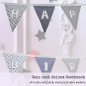 Preview: Stickdatei ITH Wimpelkette-Girlande HAPPY BIRTHDAY für 13x18 cm Stickrahmen