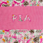 Preview: Babydecke mit Name und weicher Fleece-Rückseite