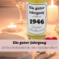 Preview: Druckvorlage Ein guter Jahrgang 1946 Weinbanderole und Weinetikett zum Geburtstag PDF Bastelvorlage zum Ausdrucken DIY