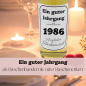 Preview: Druckvorlage Ein guter Jahrgang 1986 Weinbanderole und Weinetikett zum Geburtstag PDF Bastelvorlage zum Ausdrucken DIY
