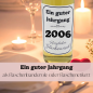 Preview: Druckvorlage Ein guter Jahrgang 2006 Weinbanderole und Weinetikett zum Geburtstag PDF Bastelvorlage zum Ausdrucken DIY