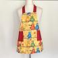 Preview: Kinderschürze für Mädchen mit lustigen Vögeln