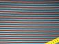 Preview: Baumwolljersey zweifarbig mit Streifen braun-blau