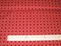 Preview: Baumwollstoff Webware rot Muster und Sterne Mathildas Welt