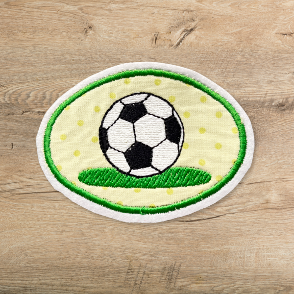 Aufnäher Fußball - Applikation
