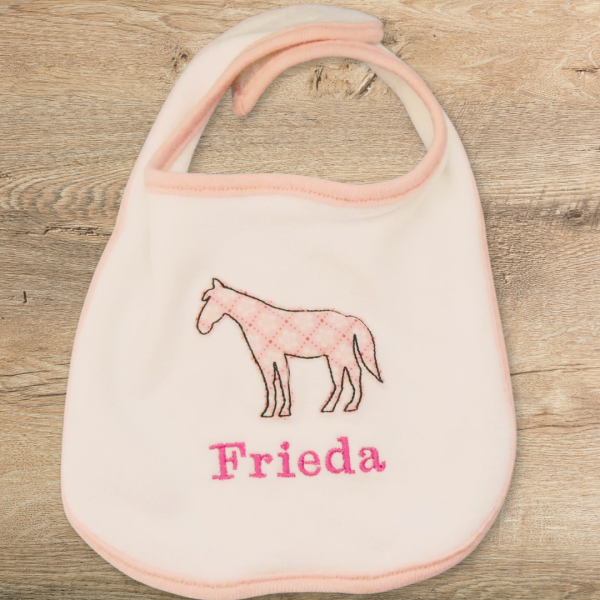 Preview: Stickdatei Pferd - Doodle-Applikation für 10 x10cm Stickrahmen