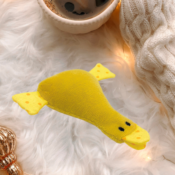 ITH-Stickdatei Ente klein blanko als Schlüsselanhänger oder Taschenbaumler für 10x10er Rahmen