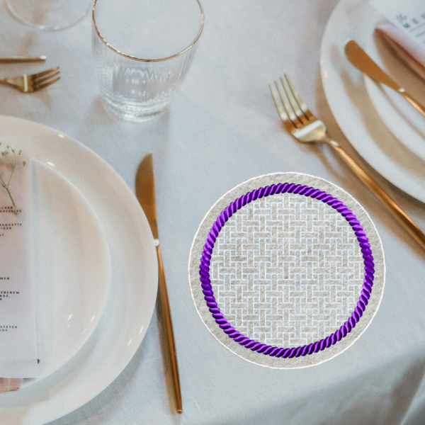 ITH-Stickdatei MugRug Untersetzer Einzeldatei für 10x10 cm