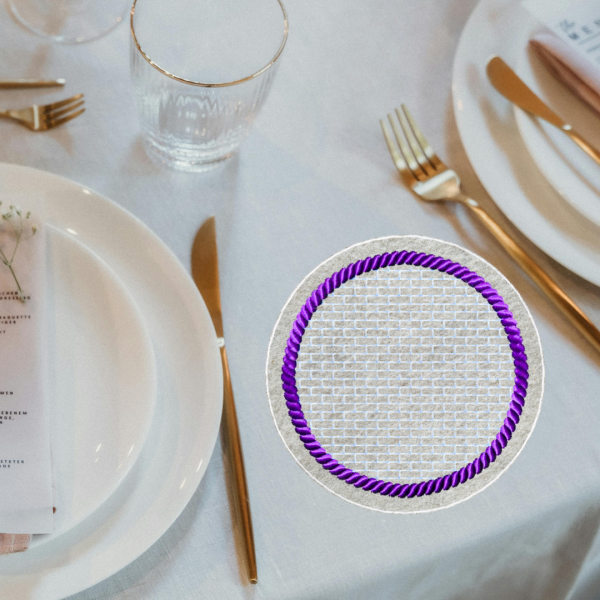 ITH-Stickdatei MugRug Untersetzer Einzeldatei für 10x10 cm