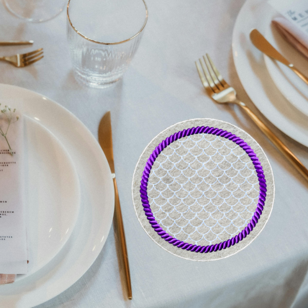 ITH-Stickdatei MugRug Untersetzer Einzeldatei für 10x10 cm