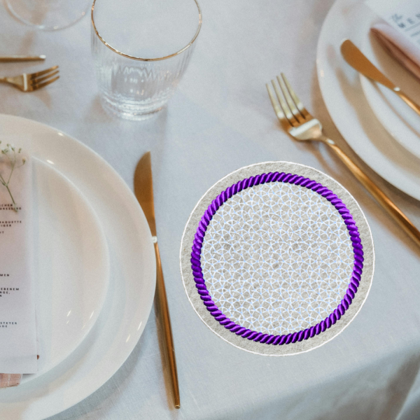 ITH-Stickdatei MugRug Untersetzer Einzeldatei für 10x10 cm