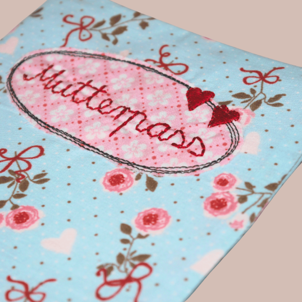 Preview: Stickdatei Doodle-Rahmen Herzen 