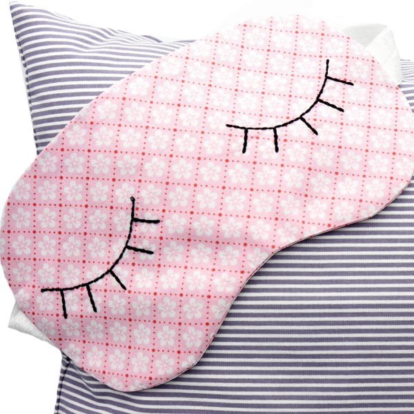 Stickdatei Wimpern für 10x10 cm Rahmen