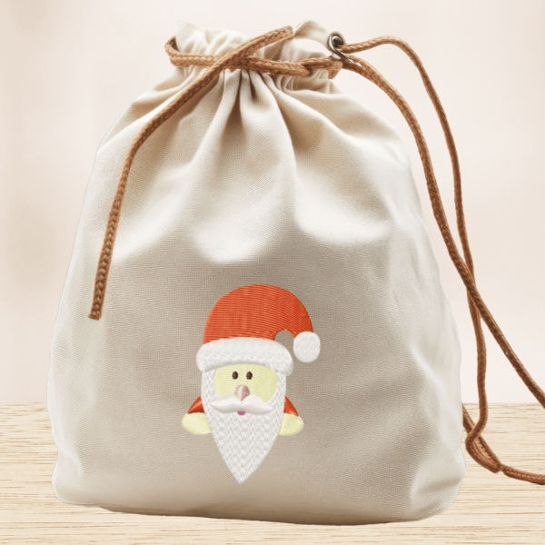 Preview: Stickdatei Weihnachtsmann für 10x10cm Stickrahmen