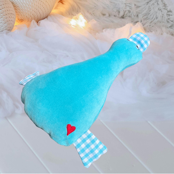 Preview: Stickdatei Ente ITH groß 26 x 22 cm für 16x26 cm Stickrahmen