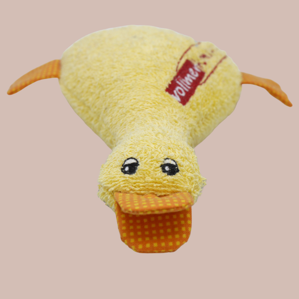 Preview: Stickdatei ITH-Ente Kuschelente Schmusetier Größe 19 x 16 cm für 13x18 cm Stickrahmen S026