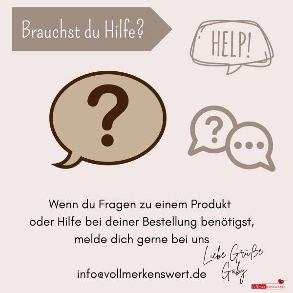 Benötigst du Hilfe?