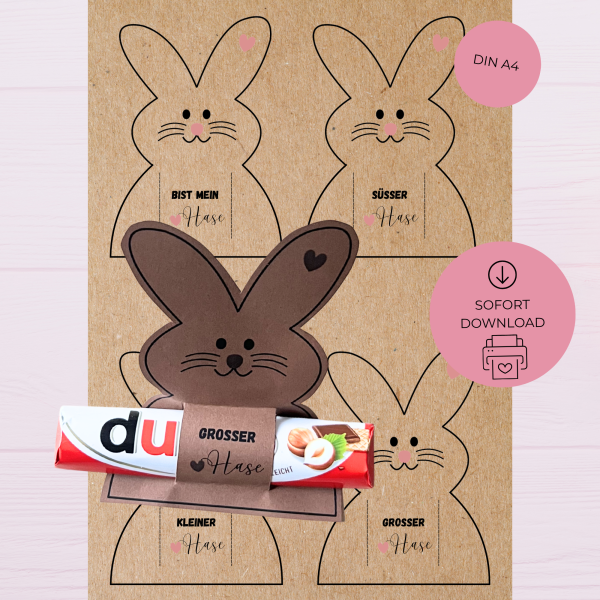 Druckvorlage Geschenk - WUNSCHERFÜLLER - für Geldgeschenk oder Gutscheinkarte - PDF Bastelvorlage zum Ausdrucken DIY