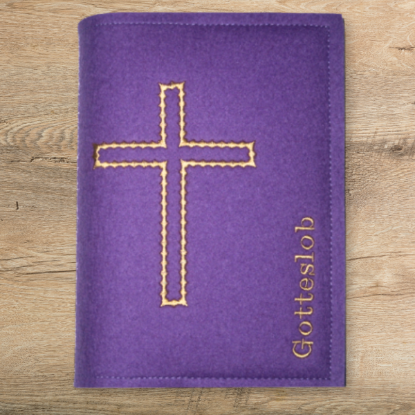 Stickdatei Kreuz schlicht für 13x18cm Stickrahmen