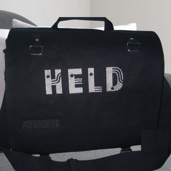 Held große Canvastasche in dunkelblau -sofort lieferbar-