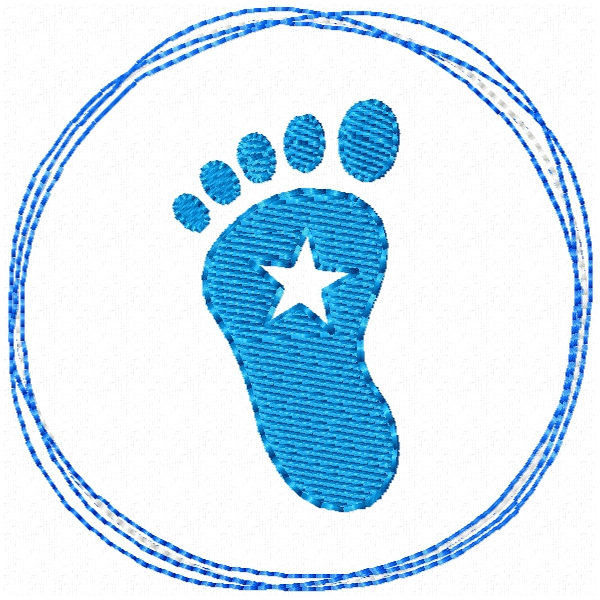 Fußabdruck S284-10x10