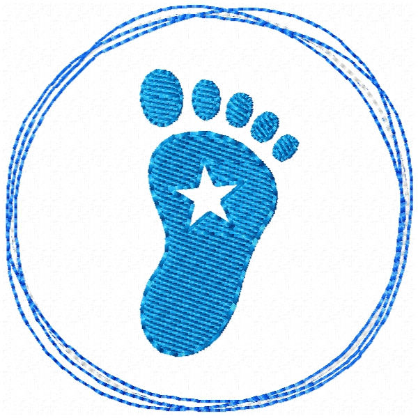 Fußabdruck S285-10x10