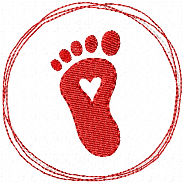 Fußabdruck S286-10x10