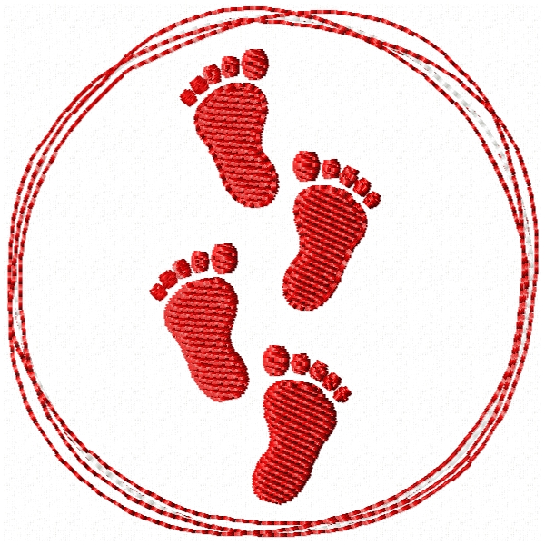 Fußabdruck S288-10x10