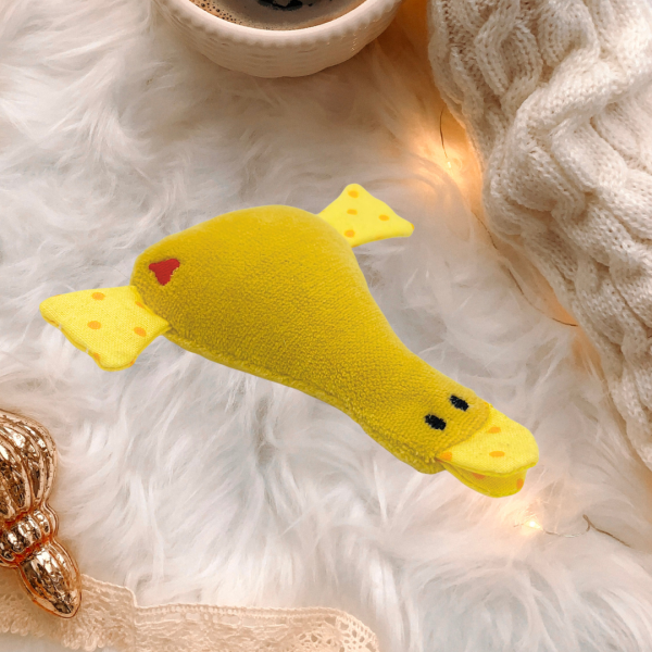 ITH-Stickdatei Ente klein blanko als Schlüsselanhänger oder Taschenbaumler für 10x10er Rahmen