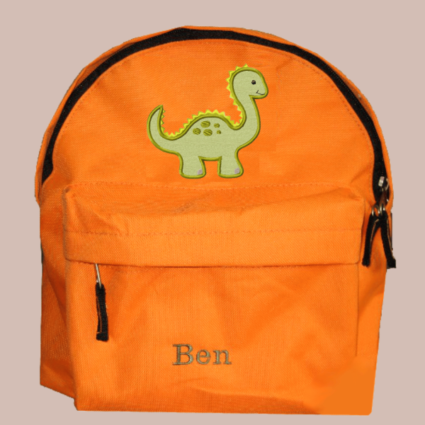 Stickdatei Dino - Applikation für 10x10cm Stickrahmen