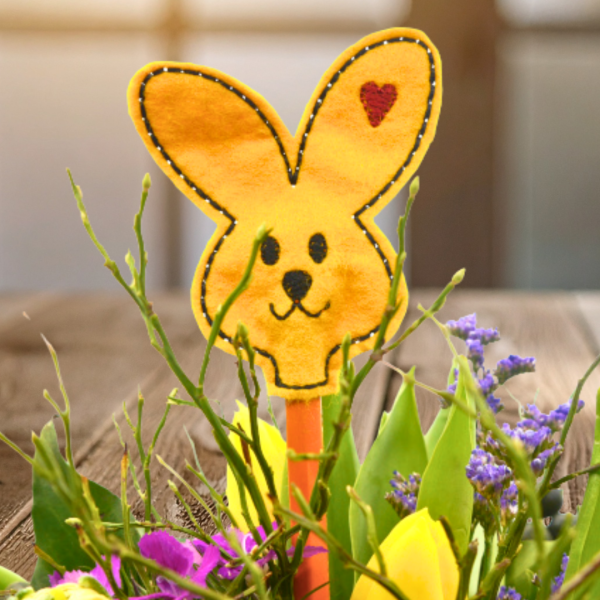 Hasen Stiftetopper - 6 unterschiedliche Hasen zur Auswahl