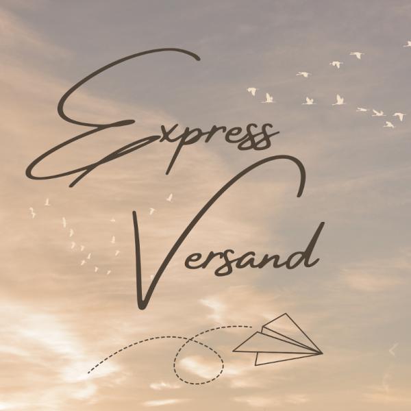 Zusatzoption: Express-Versand