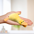 ITH-Stickdatei Ente klein mit Herz als Schlüsselanhänger oder Taschenbaumler für 10x10er Rahmen