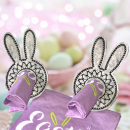 Stickdateien-Set 8 Serviettenringe Hase ITH für den 18x30cm Stickrahmen