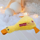 Stickdatei ITH-Ente Kuschelente Schmusetier Größe 19 x 16 cm für 13x18 cm Stickrahmen