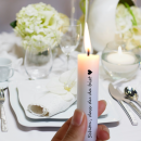 46 Kerzentattoos Schön, dass du da bist PDF Vorlage zum Ausdrucken - Wasserschiebefolie - Stabkerzen - 