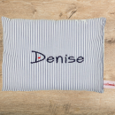 Körnerkissen bestickt mit Name Denise -sofort lieferbar-