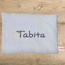 Körnerkissen bestickt mit Name Denise -sofort lieferbar-