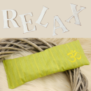 Augenkissen Baumwolle bestickt OM 