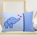 Kissen 20x30 cm mit Wunschmotiv und Wunschname bestickt