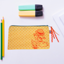 Mäppchen mit Mädchen und Katzen bestickt -sofort lieferbar-